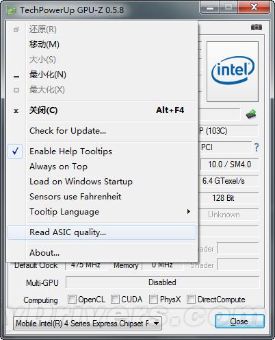 GPU-Z 0.5.8 ɼ/ϵGPU