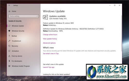 Windows UpdateпWin10 1809¸ô