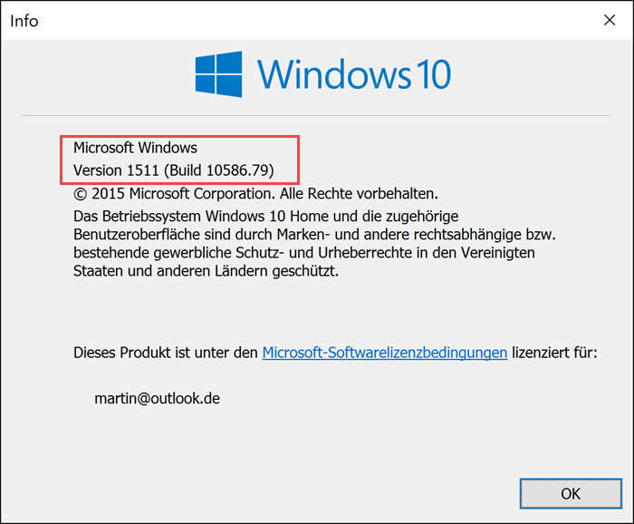 Windows10ۻ10586.79...Ȼƴ