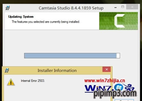 Win8С㴿ϵͳװCamtasia StudioIntemal Error 2503ô