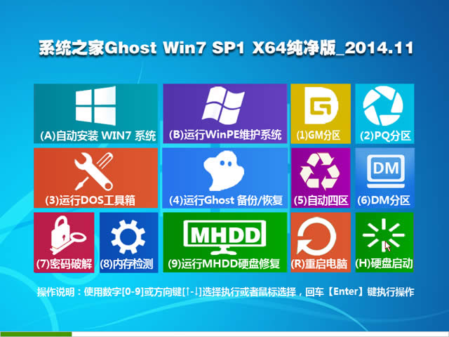 win7 64λghost