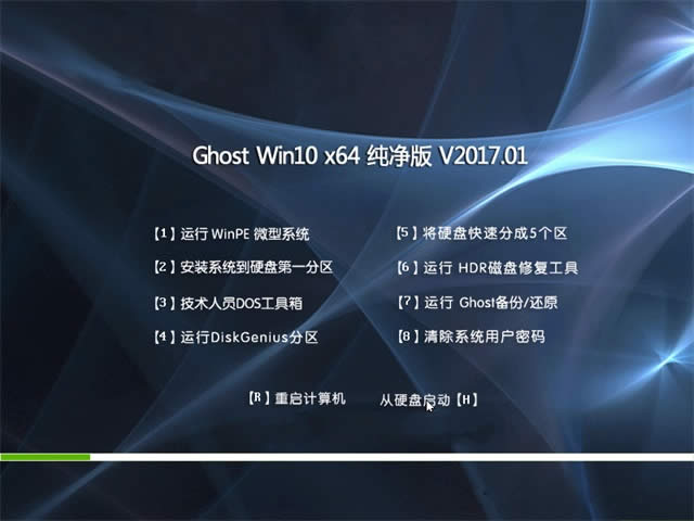 ghost win10 64λ