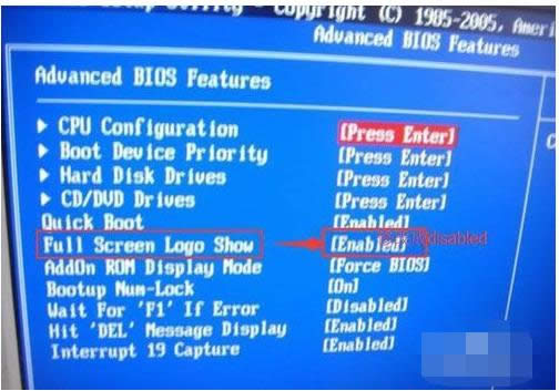 Կʾlogoôȡͨ޸Bios